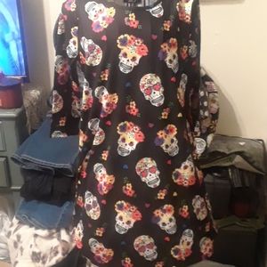 NWT By&By girl Large Skull Dress/ Tunic